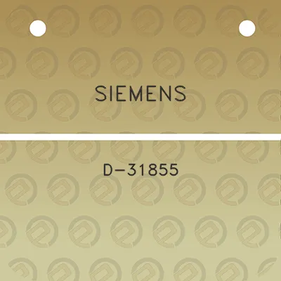 siemens-d-31855