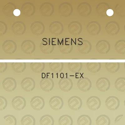 siemens-df1101-ex