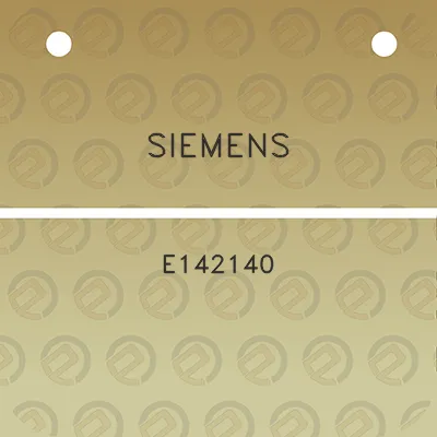 siemens-e142140