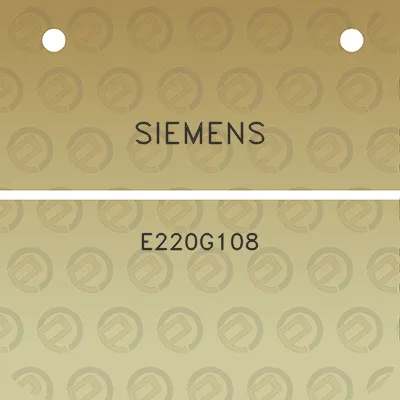 siemens-e220g108