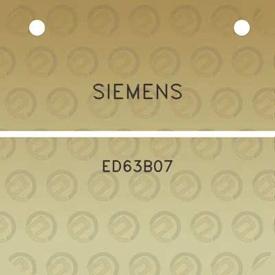 siemens-ed63b07