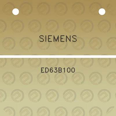 siemens-ed63b100