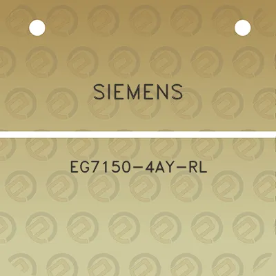 siemens-eg7150-4ay-rl