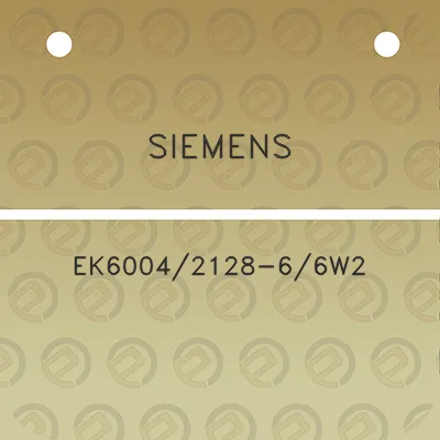 siemens-ek60042128-66w2