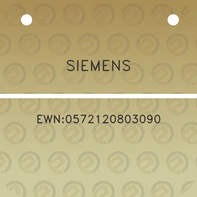 siemens-ewn0572120803090