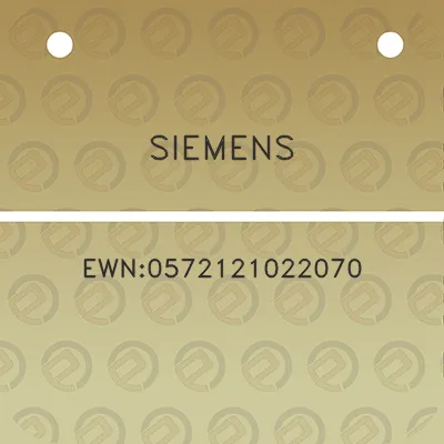 siemens-ewn0572121022070