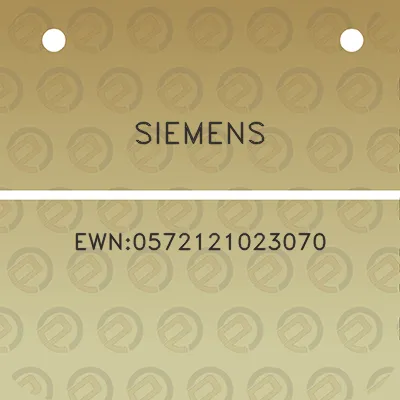 siemens-ewn0572121023070