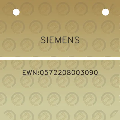 siemens-ewn0572208003090