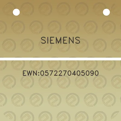 siemens-ewn0572270405090