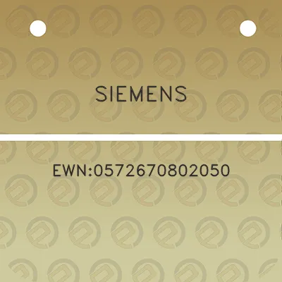 siemens-ewn0572670802050