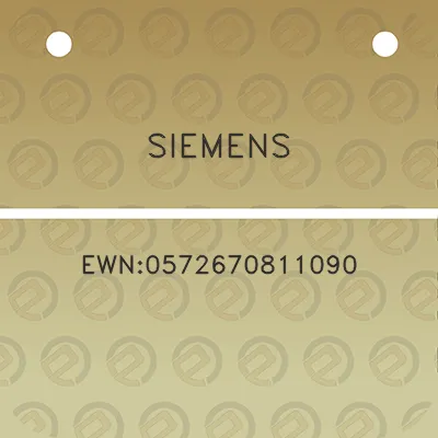 siemens-ewn0572670811090