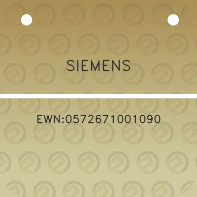 siemens-ewn0572671001090