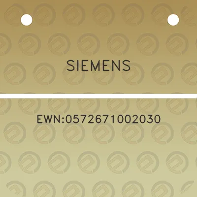 siemens-ewn0572671002030