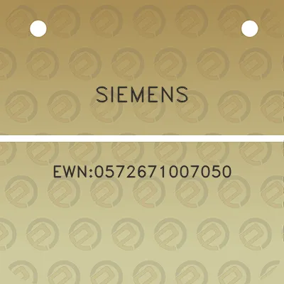 siemens-ewn0572671007050