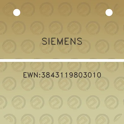 siemens-ewn3843119803010