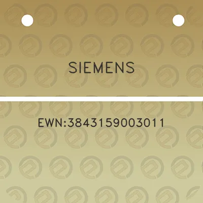 siemens-ewn3843159003011