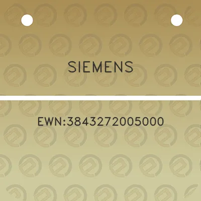 siemens-ewn3843272005000