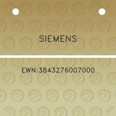 siemens-ewn3843276007000