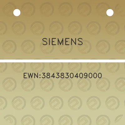 siemens-ewn3843830409000