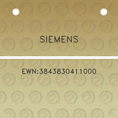 siemens-ewn3843830411000