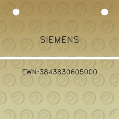 siemens-ewn3843830605000