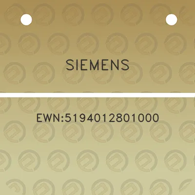 siemens-ewn5194012801000