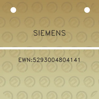 siemens-ewn5293004804141