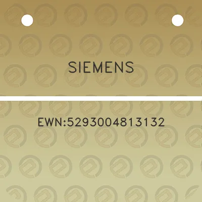 siemens-ewn5293004813132