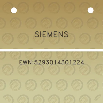 siemens-ewn5293014301224