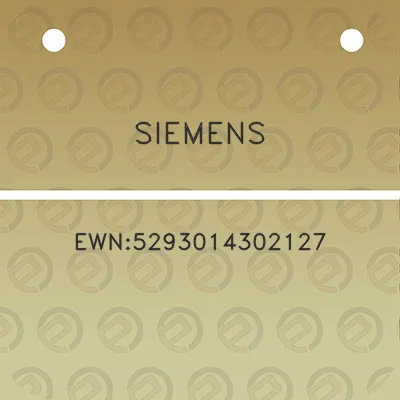 siemens-ewn5293014302127