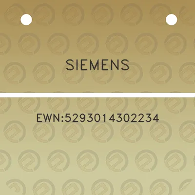 siemens-ewn5293014302234