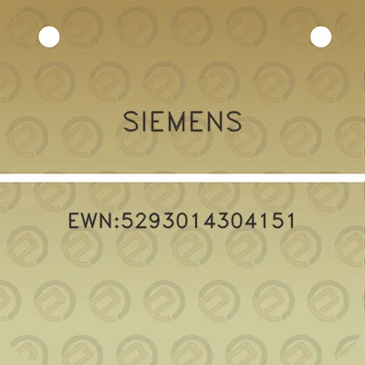 siemens-ewn5293014304151