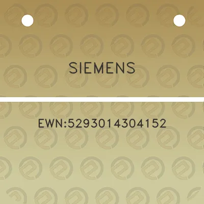 siemens-ewn5293014304152