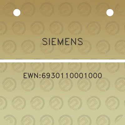 siemens-ewn6930110001000