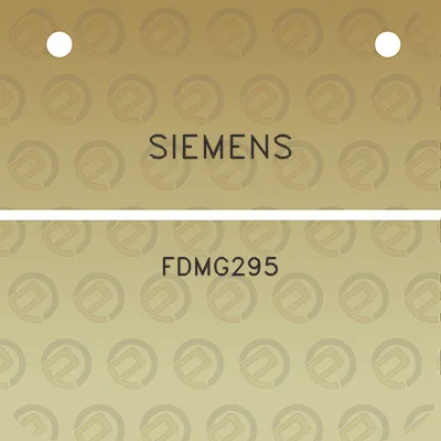 siemens-fdmg295