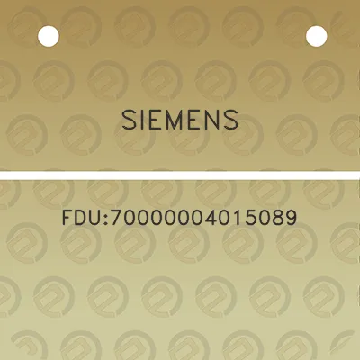 siemens-fdu70000004015089