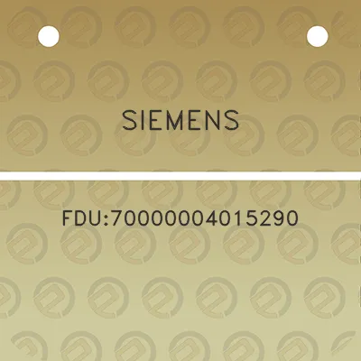 siemens-fdu70000004015290