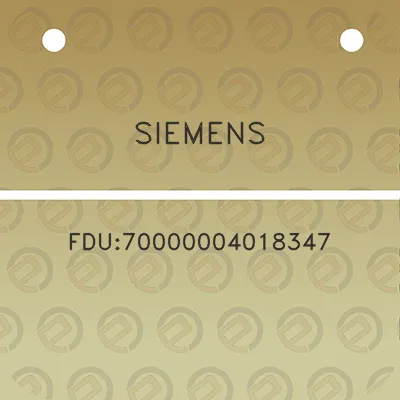 siemens-fdu70000004018347