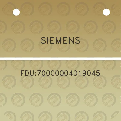 siemens-fdu70000004019045