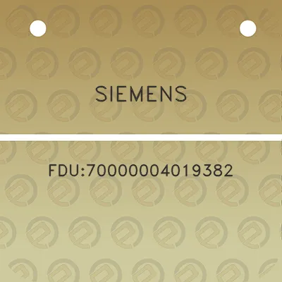 siemens-fdu70000004019382