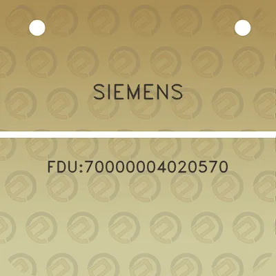 siemens-fdu70000004020570