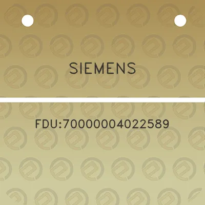 siemens-fdu70000004022589