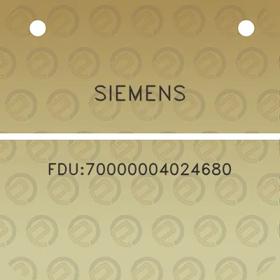 siemens-fdu70000004024680