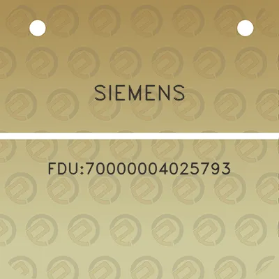 siemens-fdu70000004025793