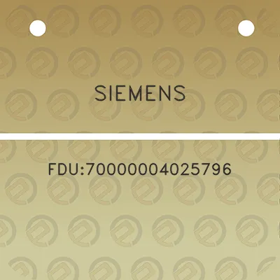 siemens-fdu70000004025796