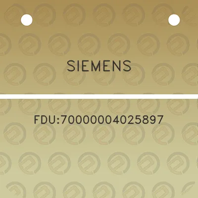 siemens-fdu70000004025897