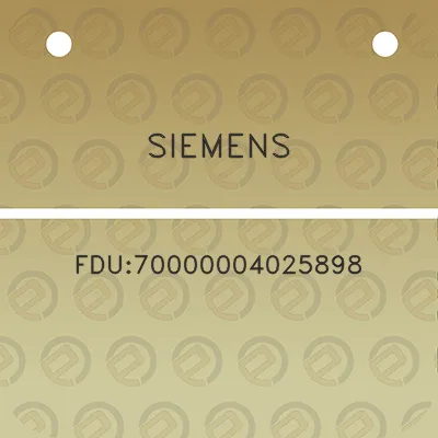 siemens-fdu70000004025898