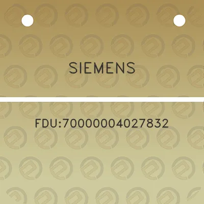 siemens-fdu70000004027832