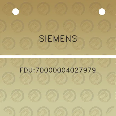 siemens-fdu70000004027979