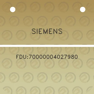 siemens-fdu70000004027980